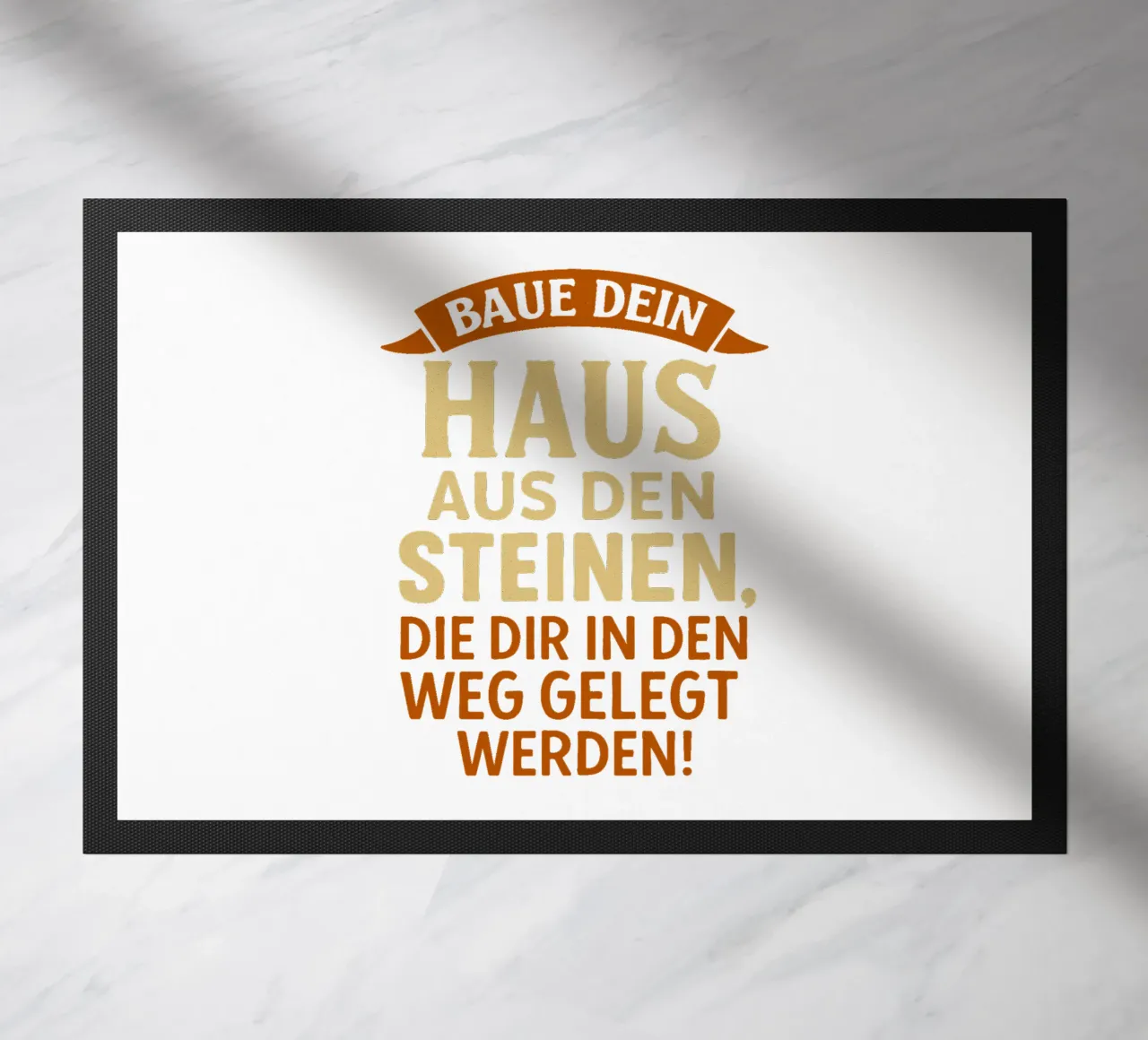 BAUE DEIN HAUS AUS DEN STEINEN, DIE IM WEG LIEGEN zerbino da Vintage Van Gogh