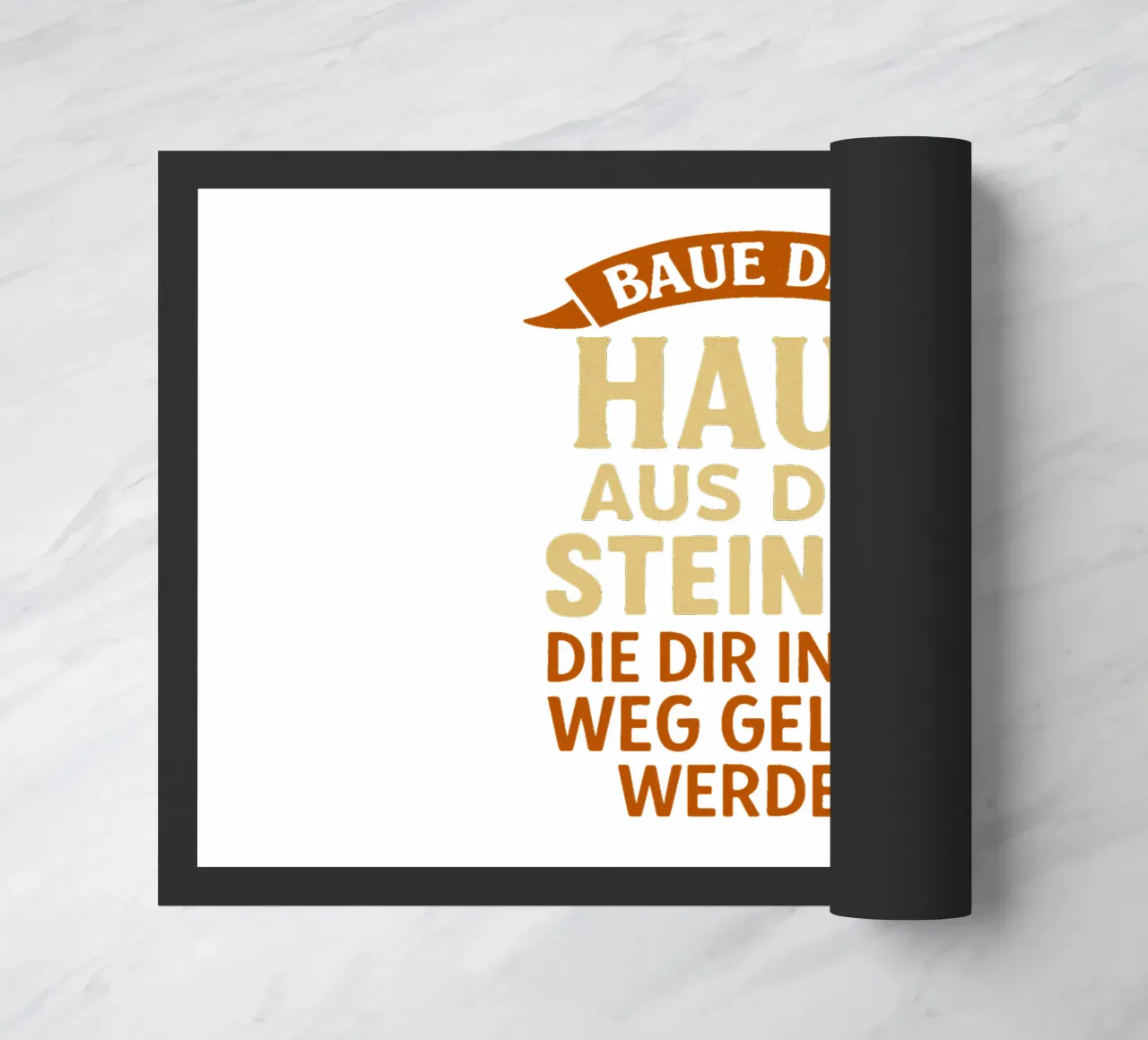 BAUE DEIN HAUS AUS DEN STEINEN, DIE IM WEG LIEGEN zerbino da Vintage Van Gogh