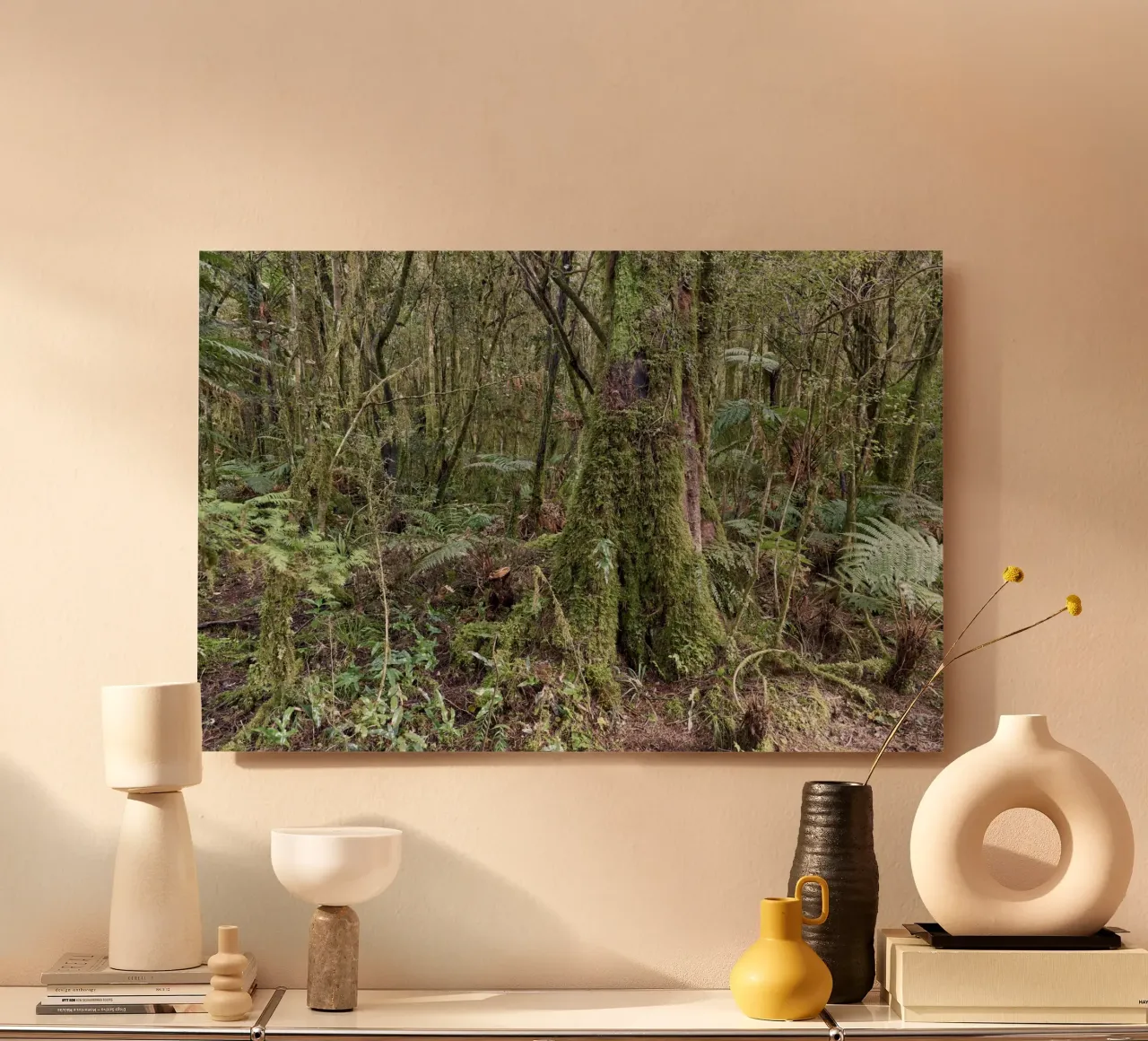 Nella foresta alluminio dibond da PhotoVibe Decor