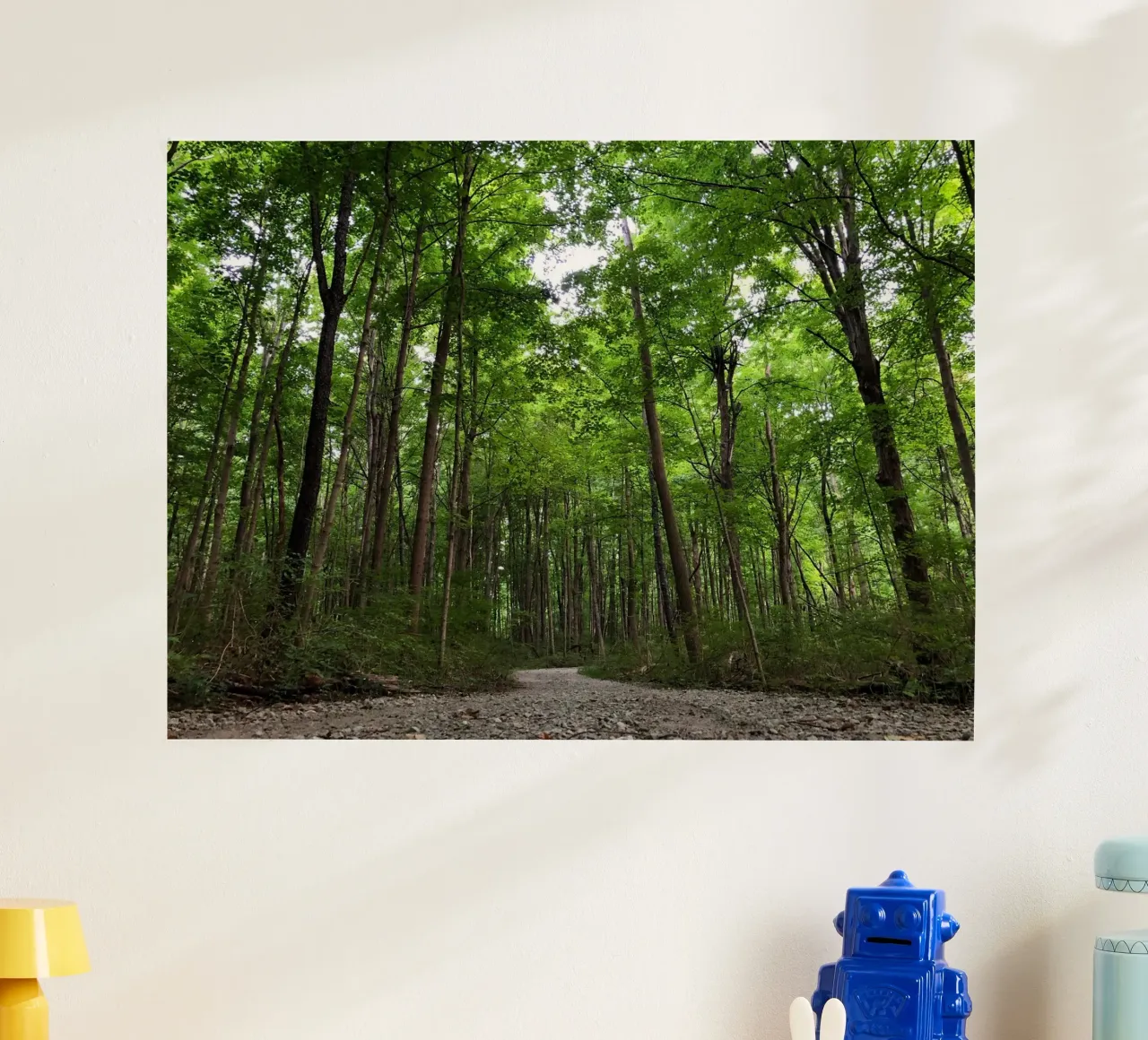 Nella foresta poster da PhotoVibe Decor
