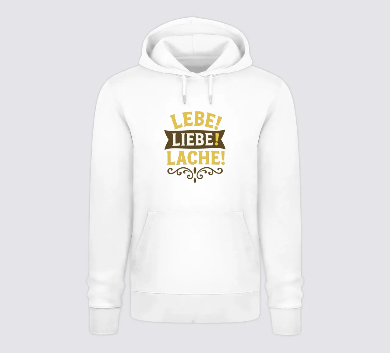 LEBE LIEBE LACHE felpa con cappuccio da Vintage Van Gogh