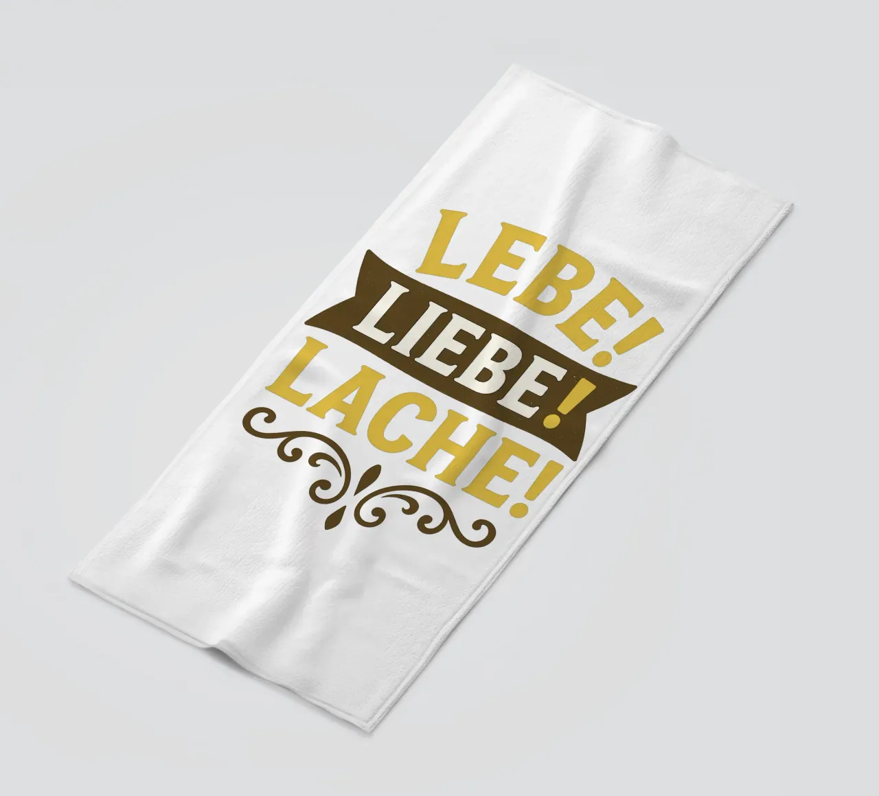 LEBE LIEBE LACHE telo mare da Vintage Van Gogh