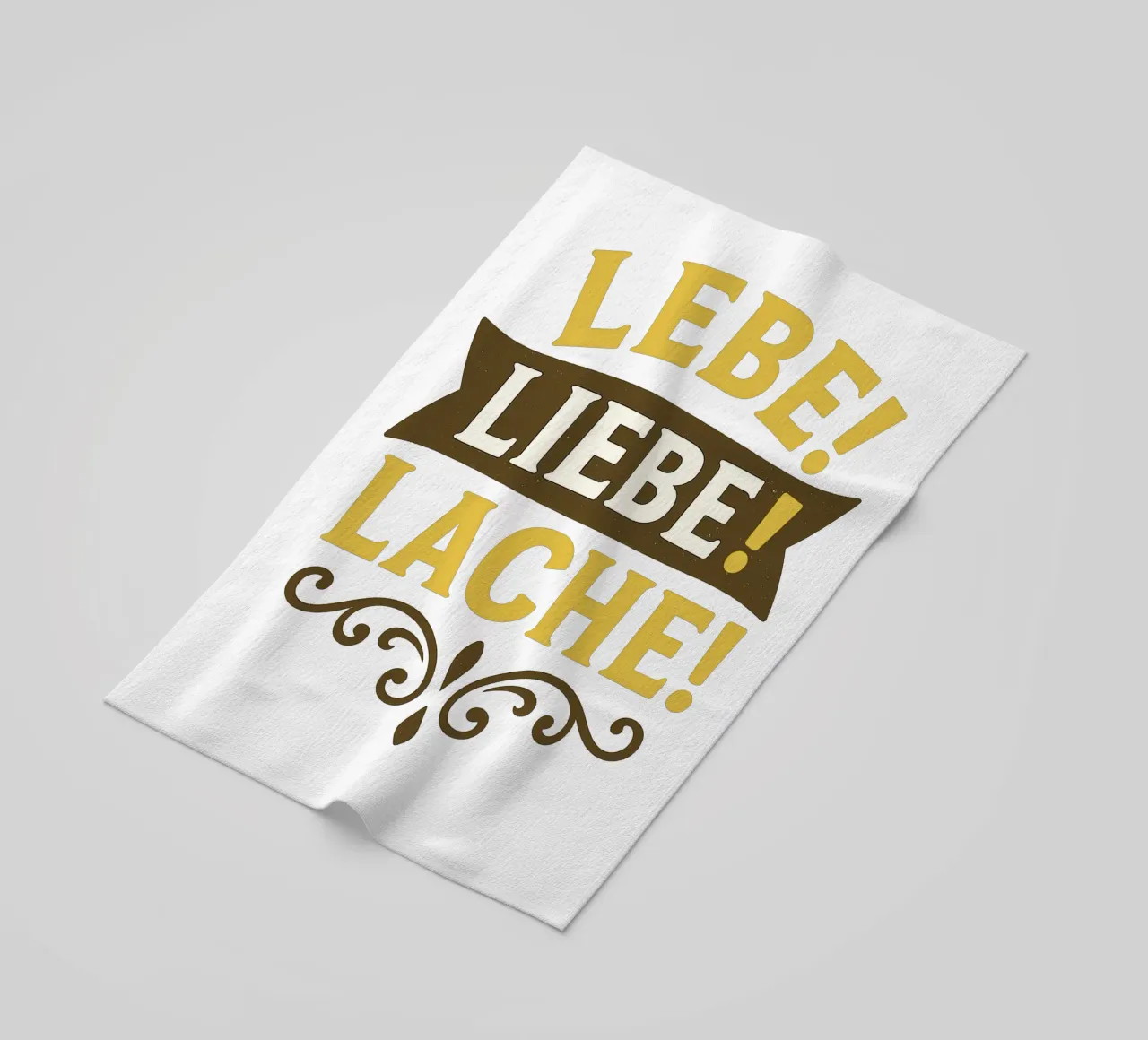 LEBE LIEBE LACHE telo mare da Vintage Van Gogh