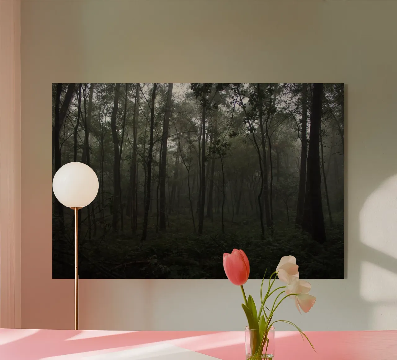 Nella foresta plexiglass da PhotoVibe Decor