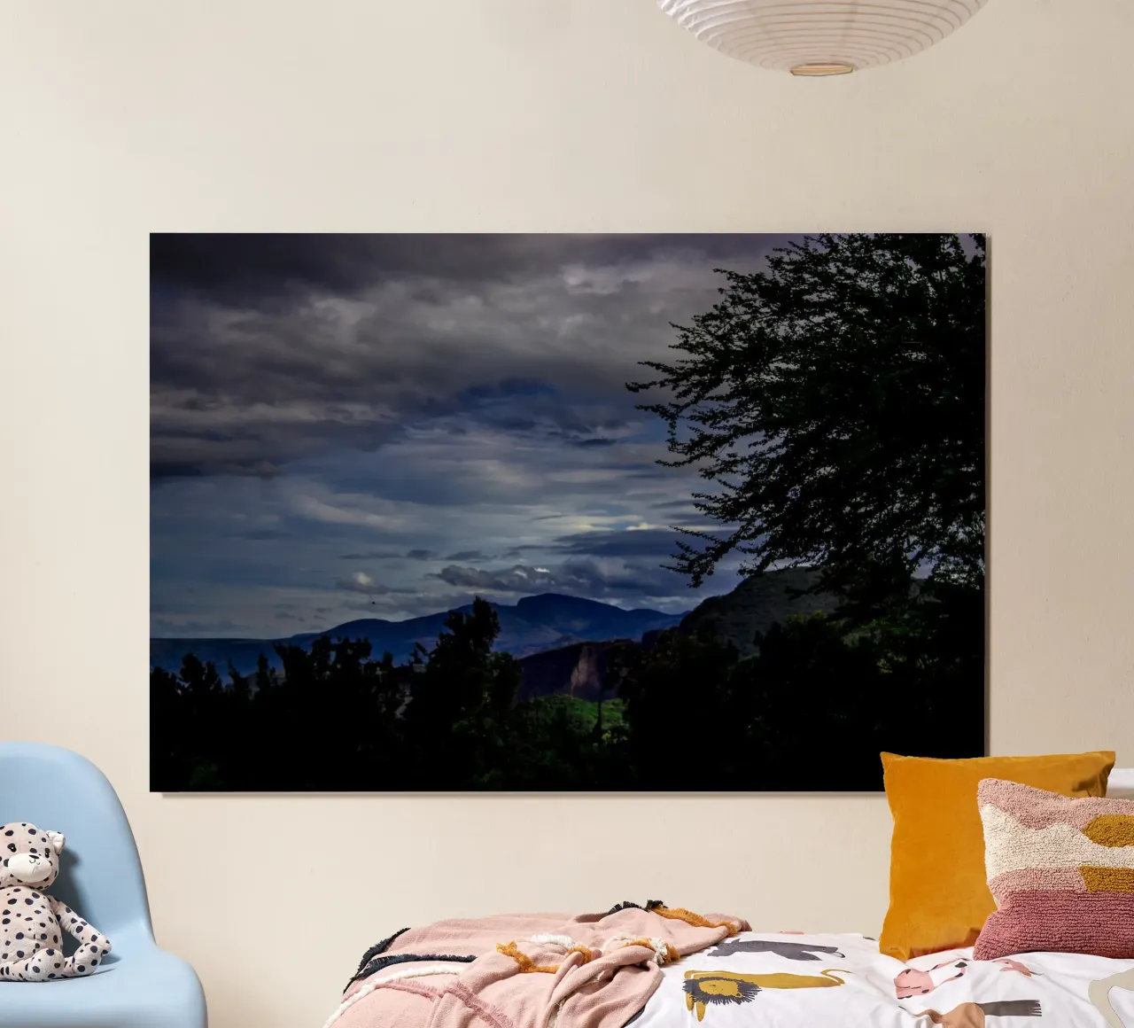 Nella foresta poster da PhotoVibe Decor