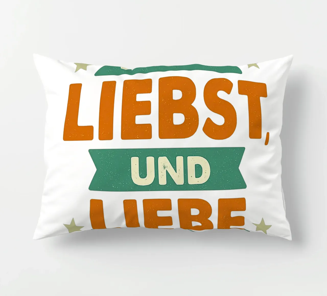 TUE WAS DU LIEBST UND LIEBE WAS DU TUST cuscino da Vintage Van Gogh