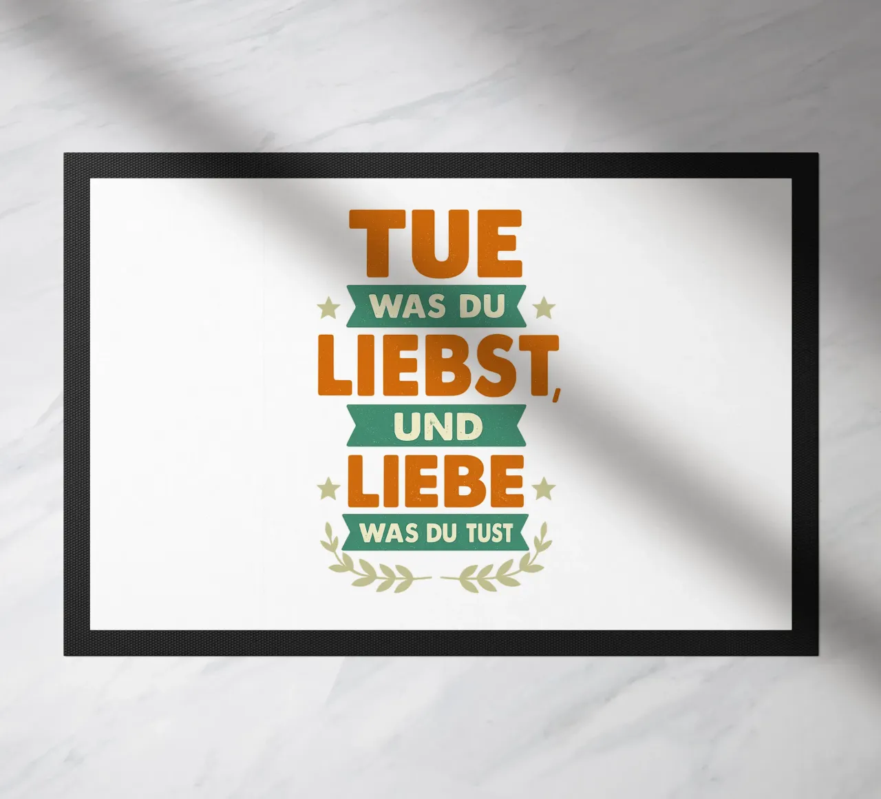 TUE WAS DU LIEBST UND LIEBE WAS DU TUST zerbino da Vintage Van Gogh