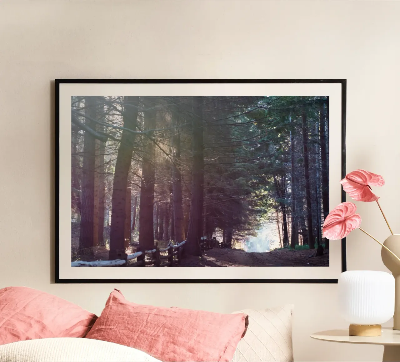Nella foresta carta hahnemühle da PhotoVibe Decor