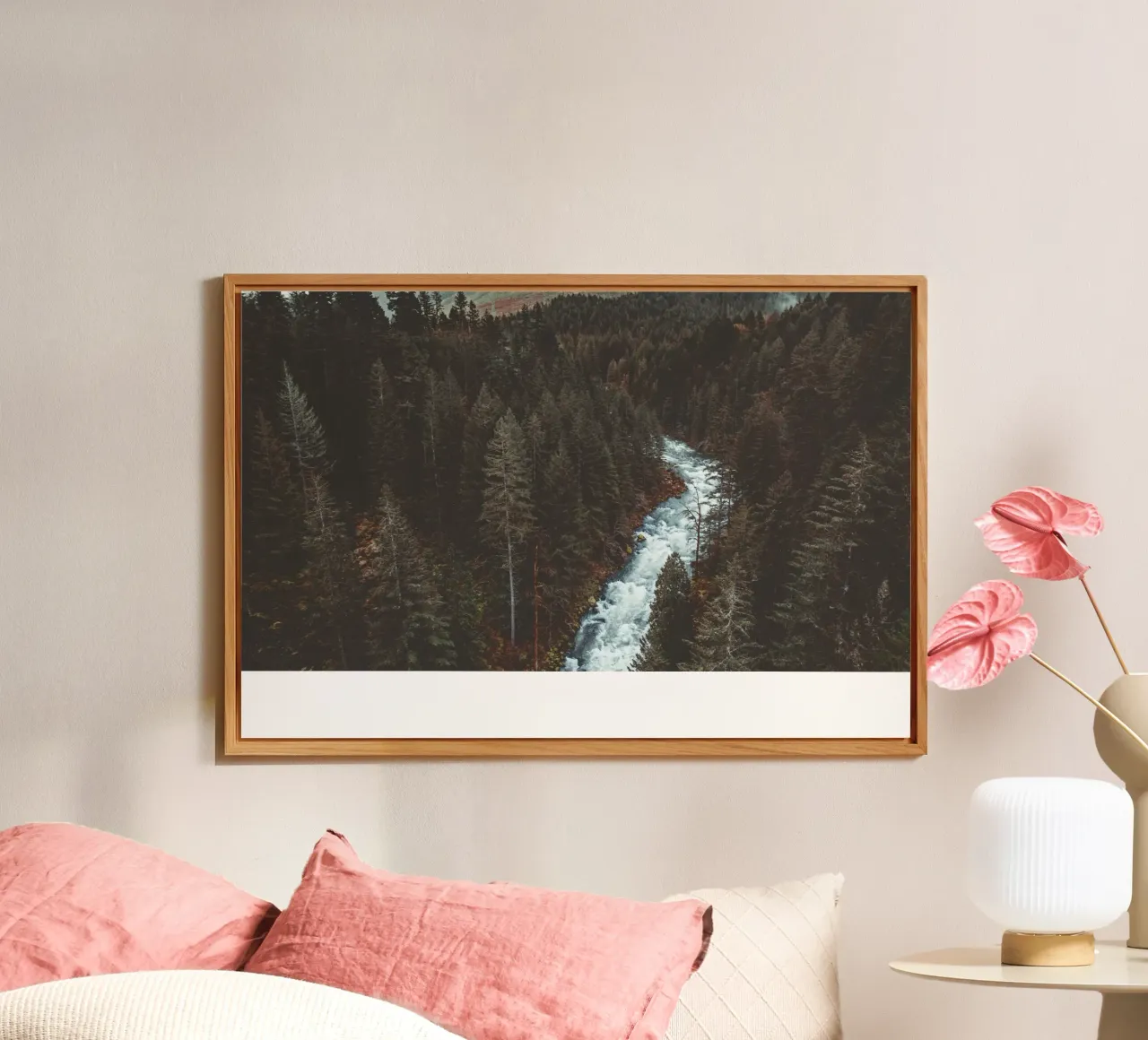 Nella foresta alluminio dibond da PhotoVibe Decor