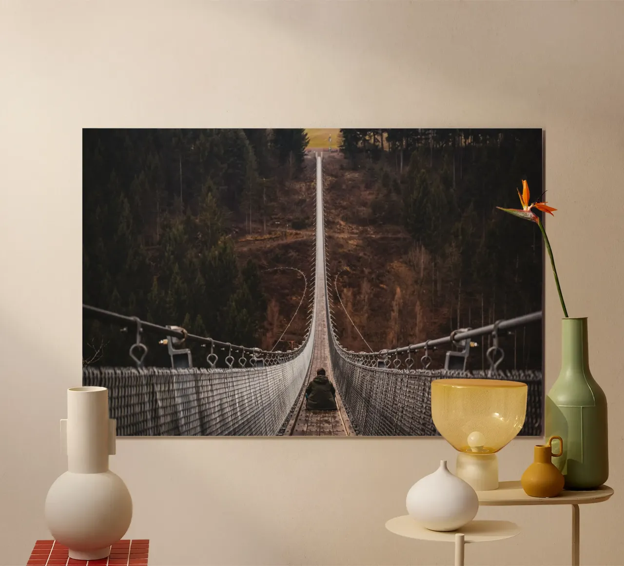 Nella foresta poster da PhotoVibe Decor