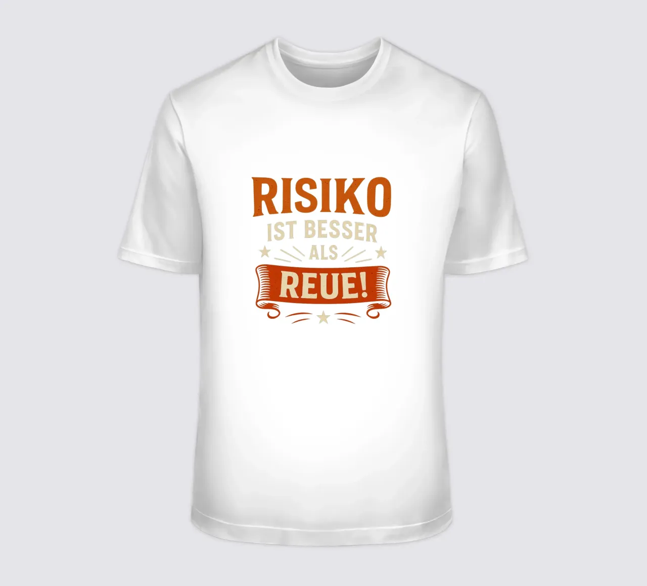 RISIKO IST BESSER ALS REUE t-shirt da Vintage Van Gogh