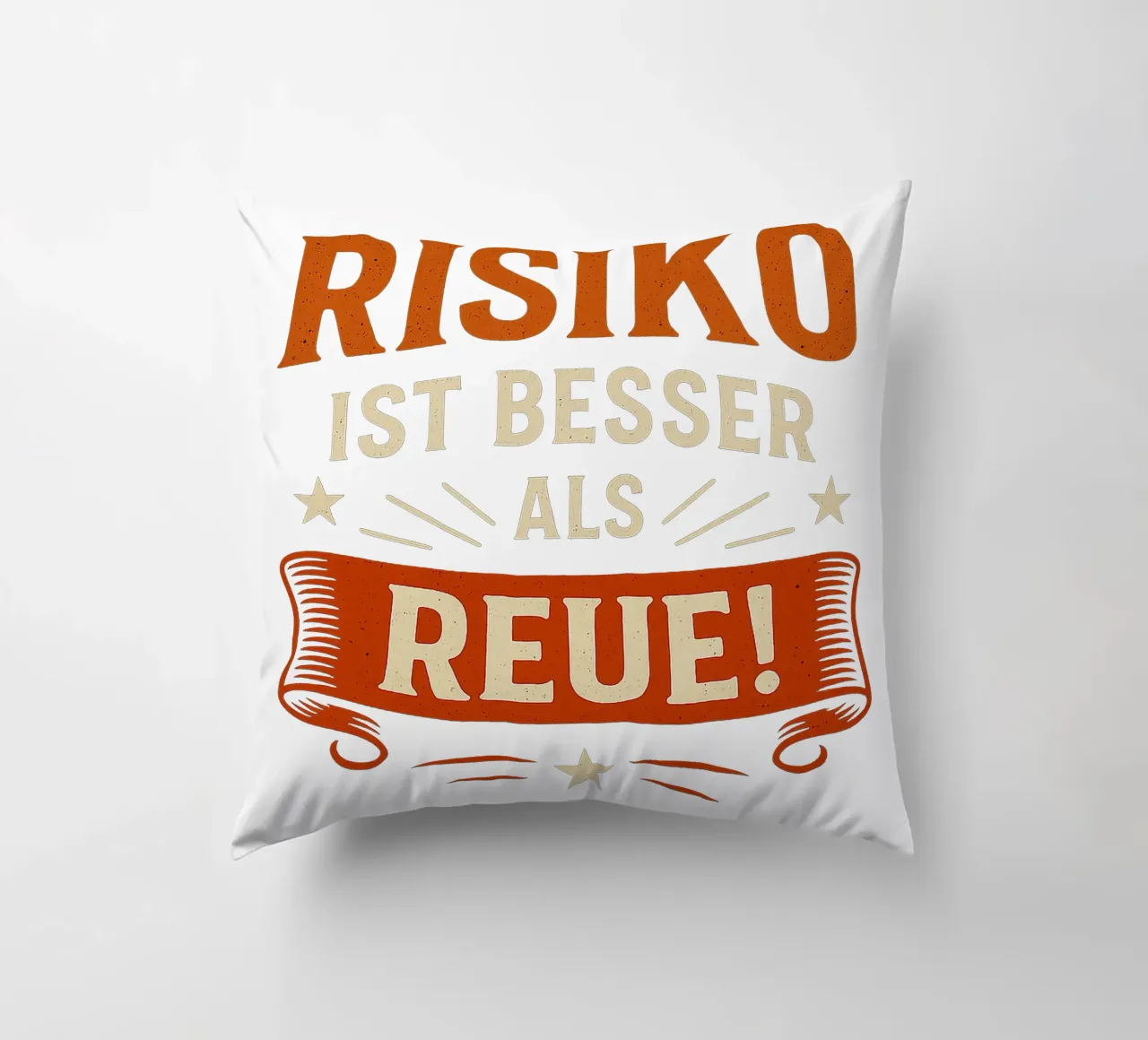 RISIKO IST BESSER ALS REUE cuscino da Vintage Van Gogh