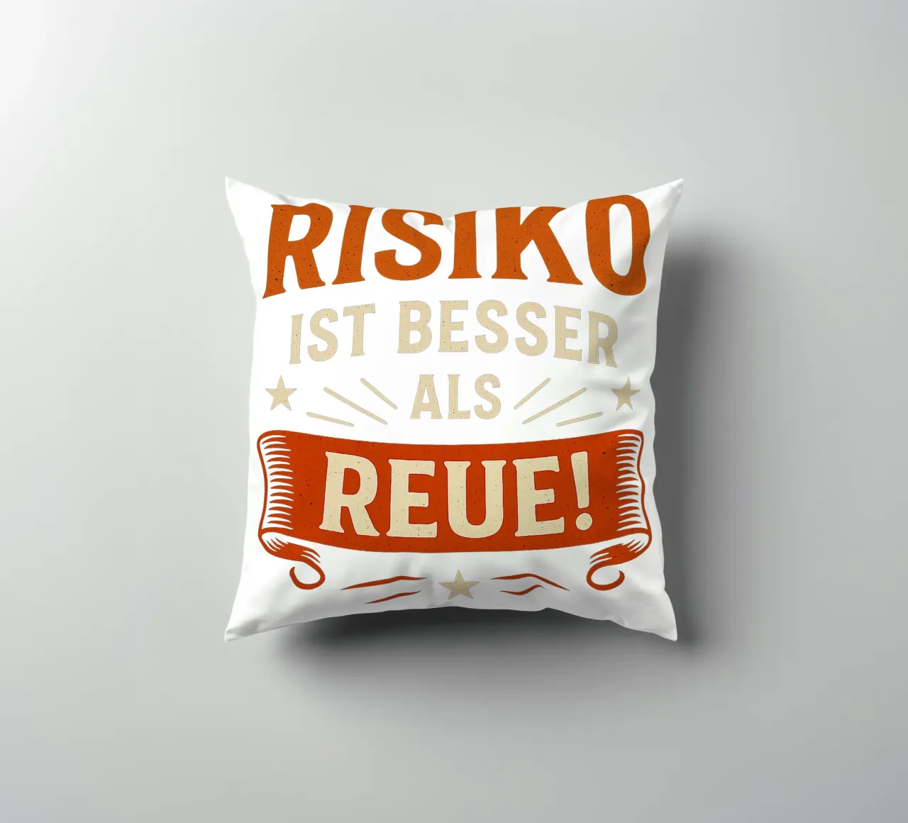 RISIKO IST BESSER ALS REUE cuscino da Vintage Van Gogh