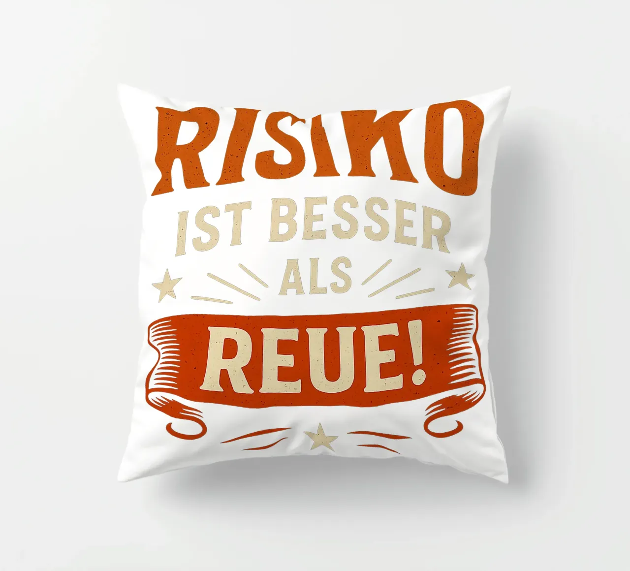 RISIKO IST BESSER ALS REUE cuscino da Vintage Van Gogh