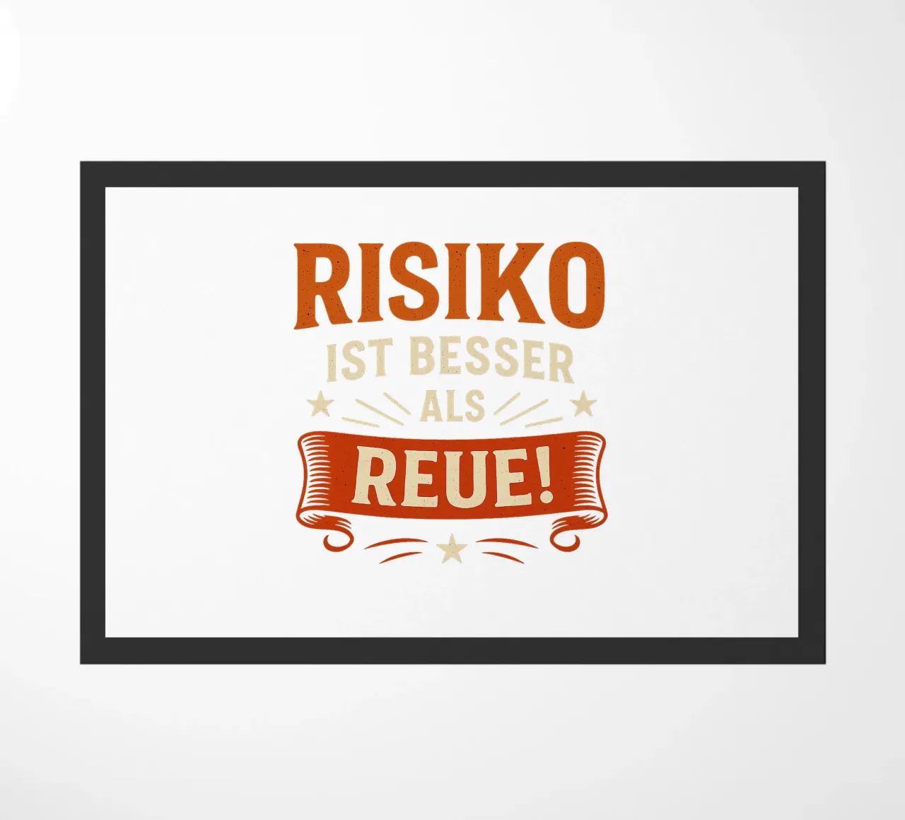 RISIKO IST BESSER ALS REUE zerbino da Vintage Van Gogh