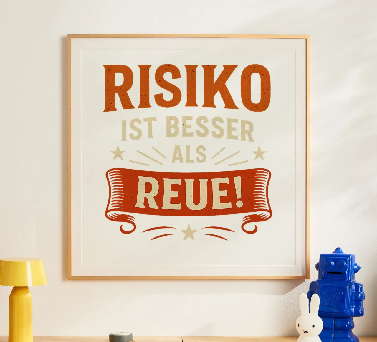 RISIKO IST BESSER ALS REUE carta hahnemühle da Vintage Van Gogh