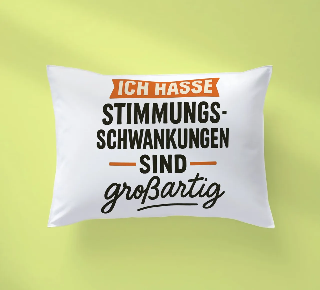 ICH HASSE STIMMUNGSSCHWANKUNGEN SIND GROSSARTIG cuscino da Vintage Van Gogh