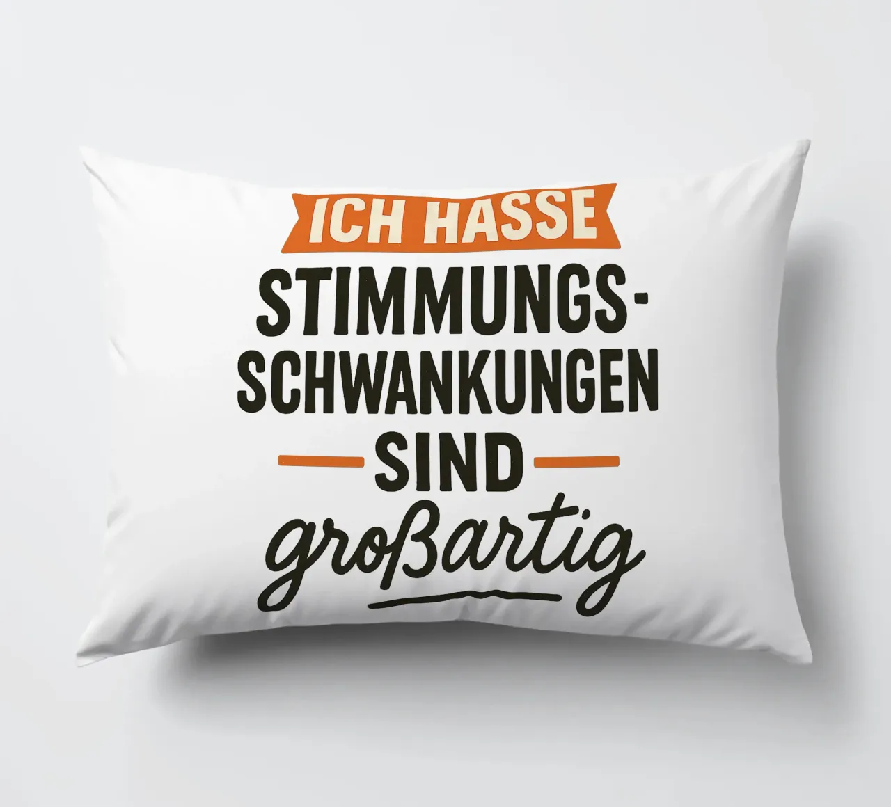 ICH HASSE STIMMUNGSSCHWANKUNGEN SIND GROSSARTIG cuscino da Vintage Van Gogh