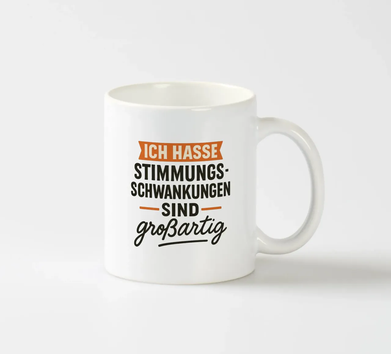 ICH HASSE STIMMUNGSSCHWANKUNGEN SIND GROSSARTIG tazza in ceramica da Vintage Van Gogh