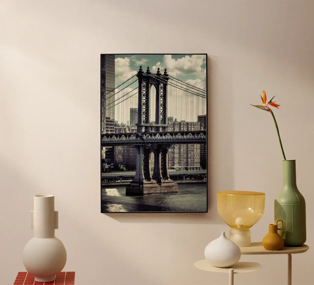 Manhattan Bridge plexiglass da Michael Belhadi