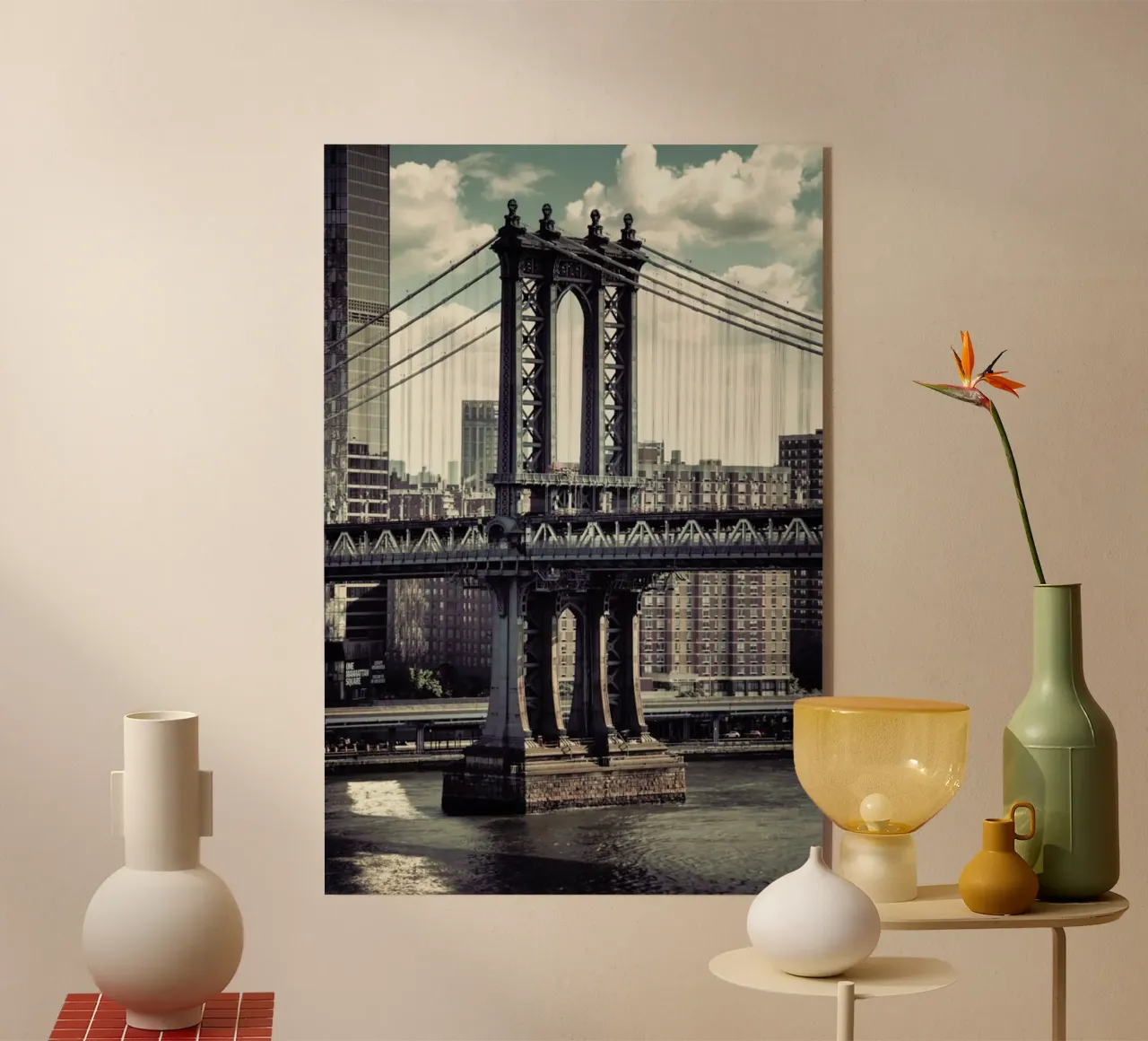 Manhattan Bridge plexiglass da Michael Belhadi