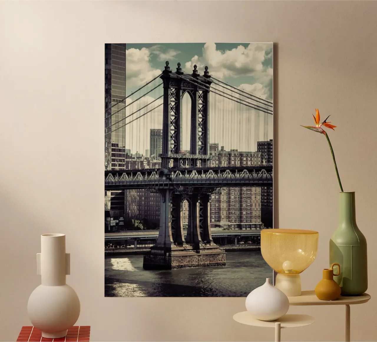 Manhattan Bridge tela da Michael Belhadi