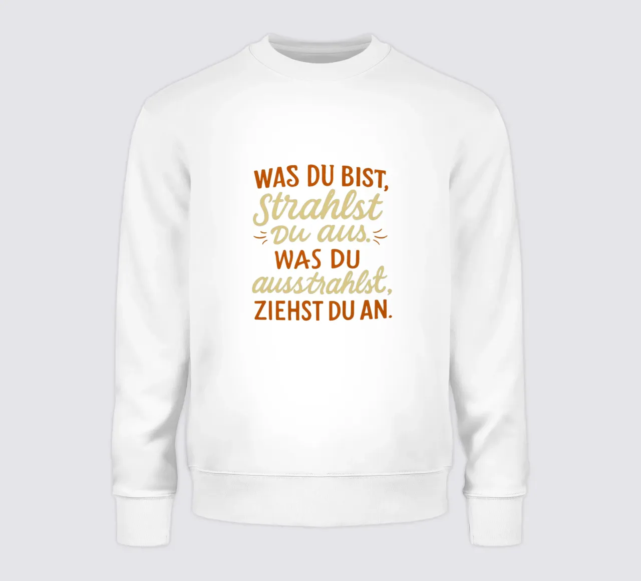 WAS DU BIST, STRAHLST DU AUS felpa da Vintage Van Gogh