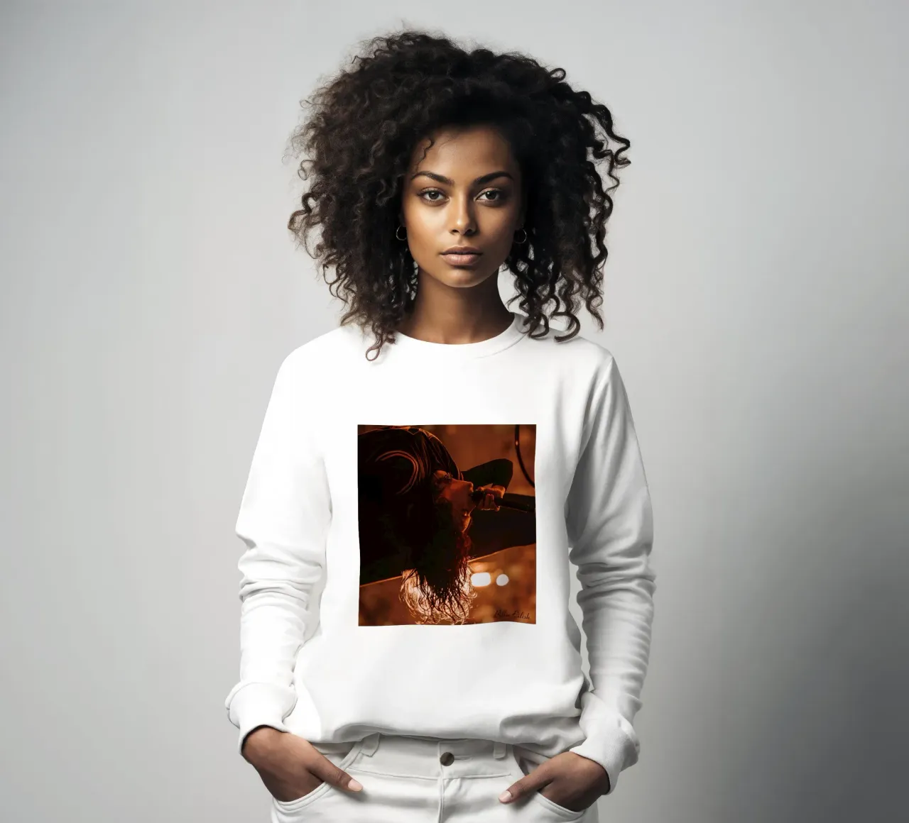 Billie Eilish Esibirsi - 003 felpa da AudioLibrary