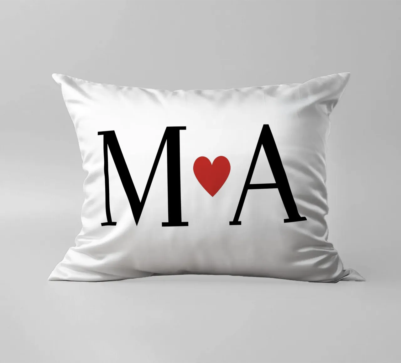 M A Heart Design - Regalo d'amore cuscino da StrindesignStudio