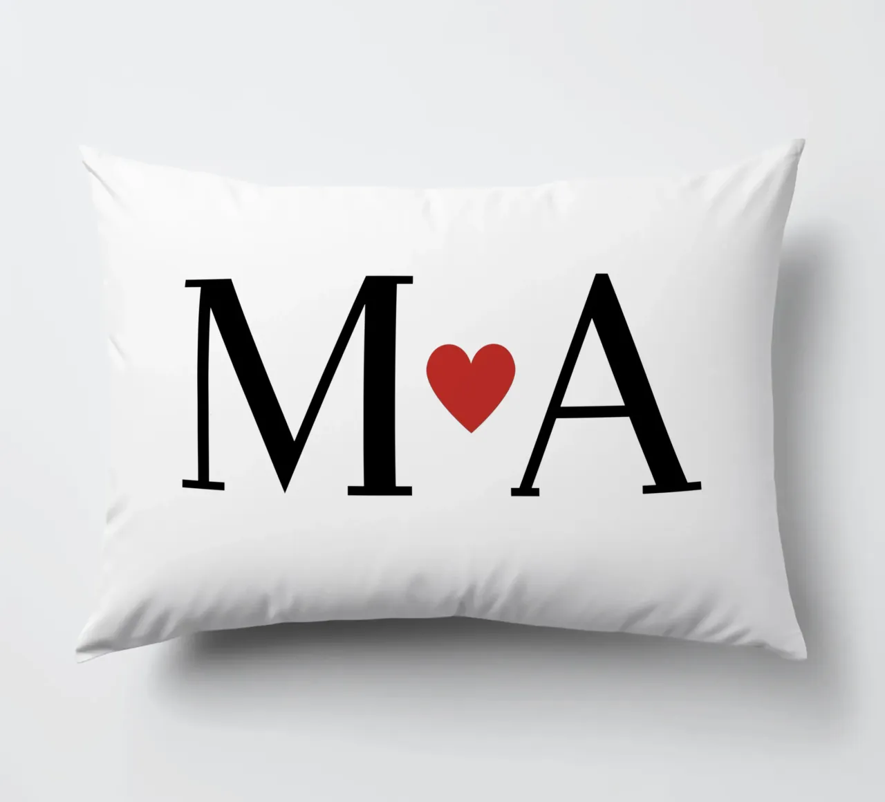 M A Heart Design - Regalo d'amore cuscino da StrindesignStudio