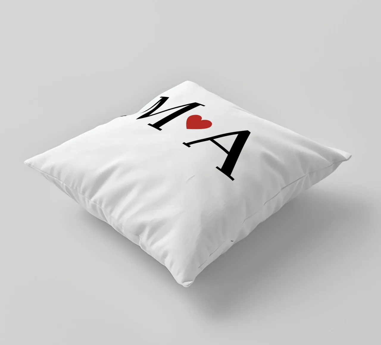 M A Heart Design - Regalo d'amore cuscino da StrindesignStudio
