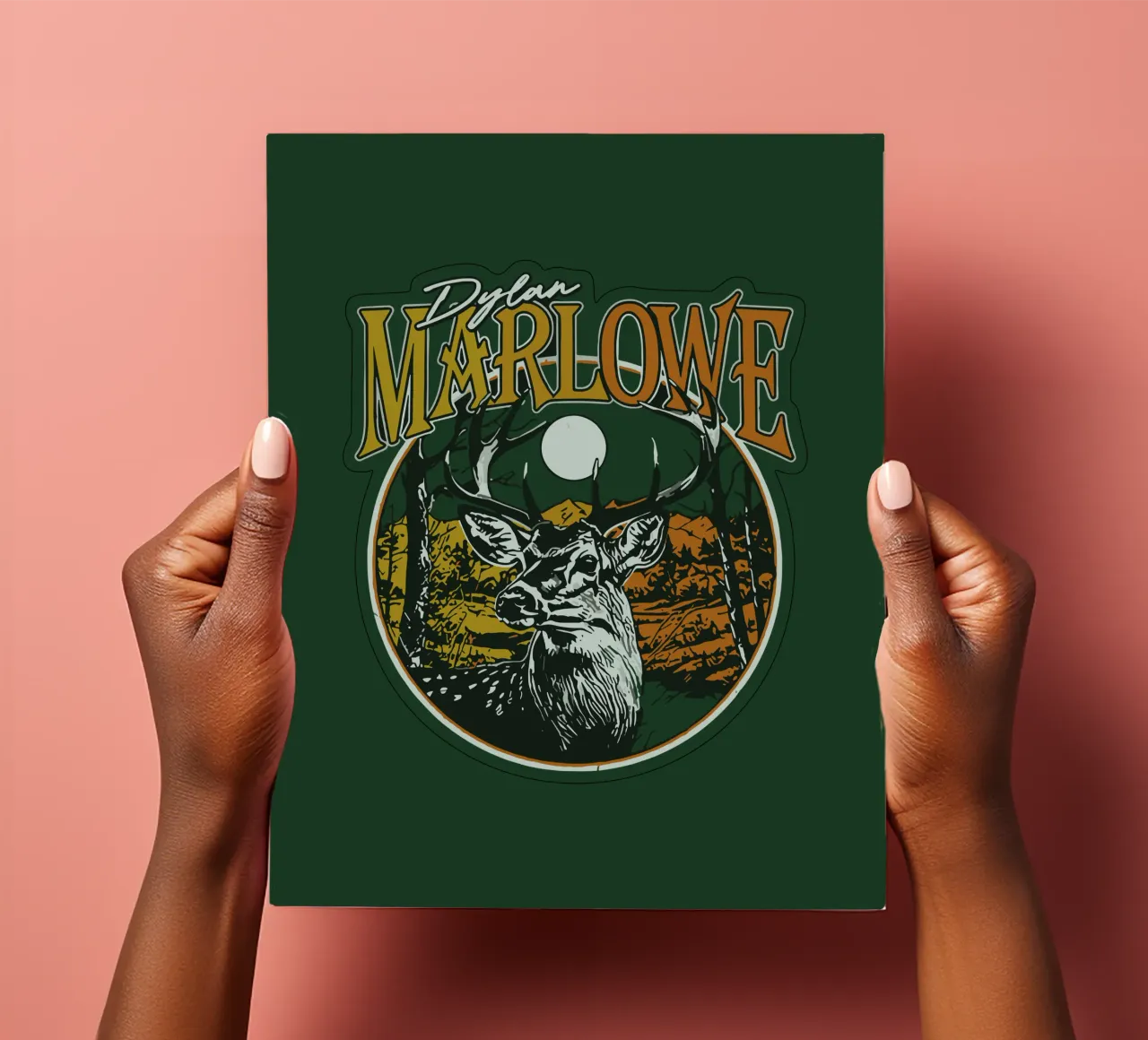 Dylan Marlowe DM Deer V1 foglio adesivo da carleemiller