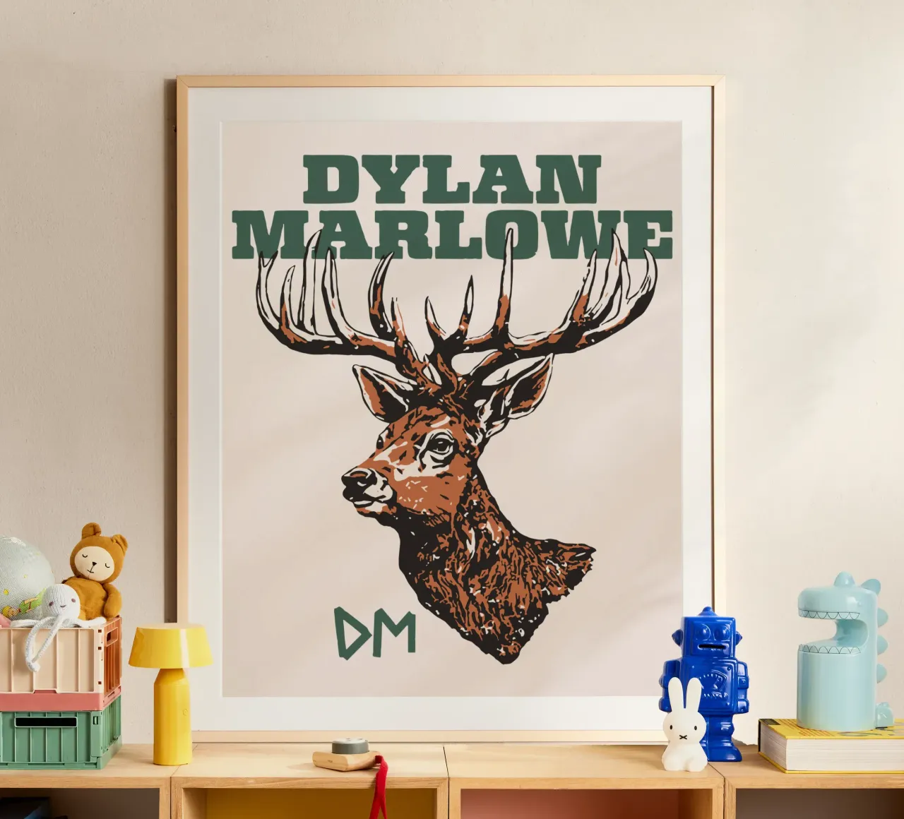 Dylan Marlowe DM Deer V2 carta hahnemühle da carleemiller
