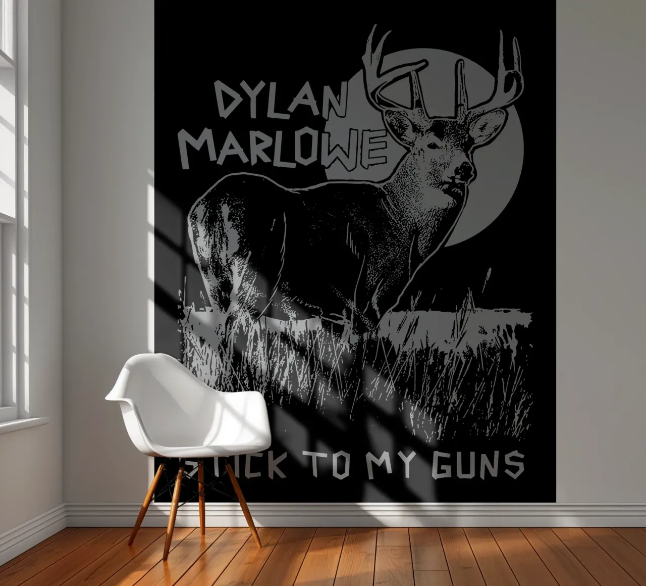 Dylan Marlowe DM Stick To My Guns V2 carta da parati fotografica da carleemiller
