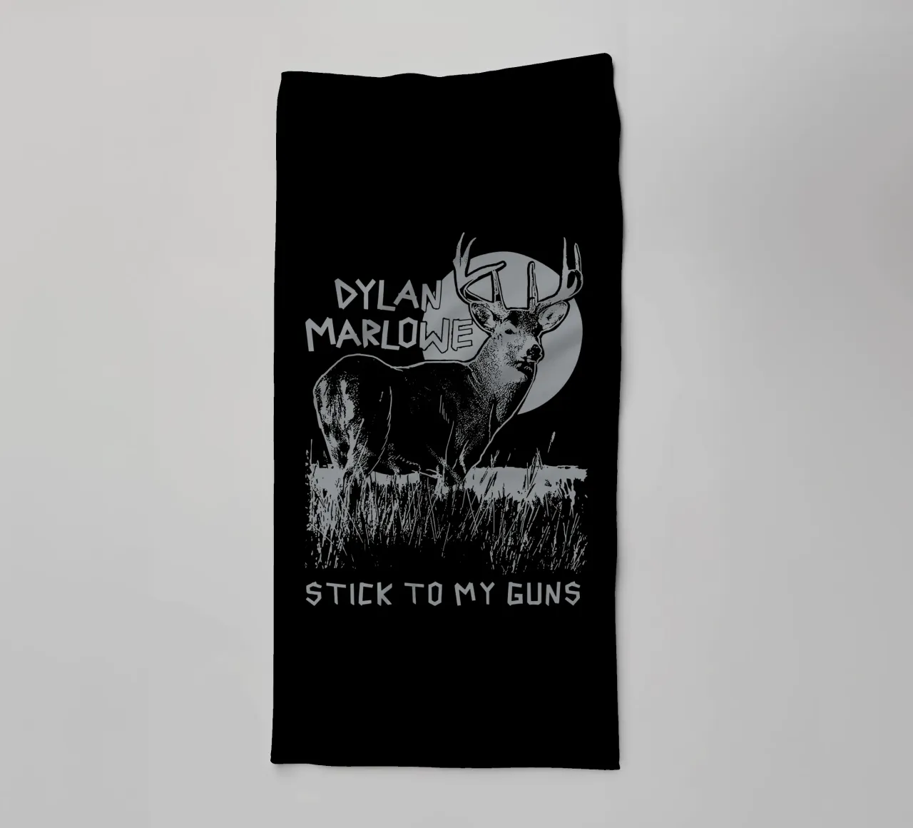 Dylan Marlowe DM Stick To My Guns V2 asciugamano da bagno da carleemiller