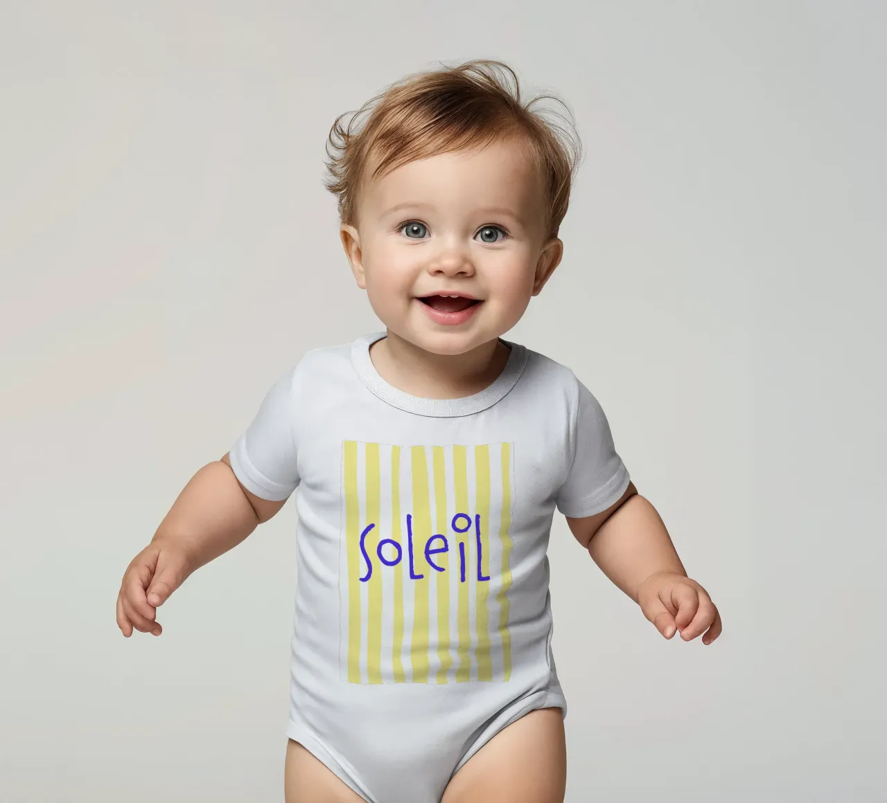 Soleil. body neonato maniche corte da FRICKE DESIGN