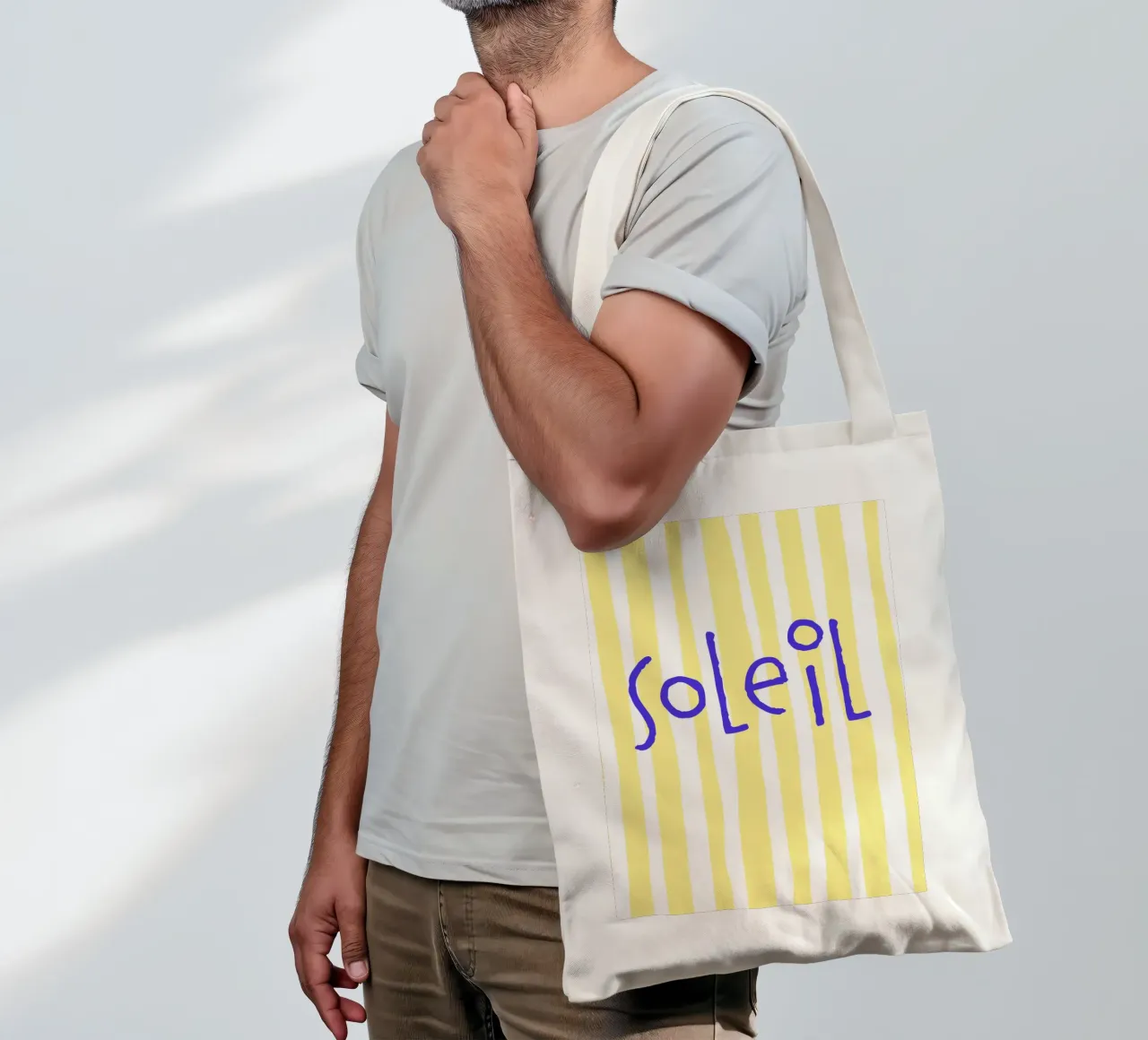Soleil. borsa in juta da FRICKE DESIGN