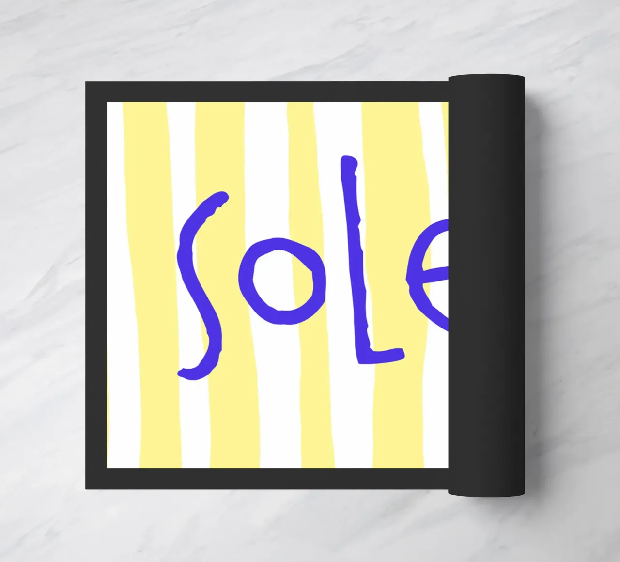 Soleil doormat by FRICKE DESIGN