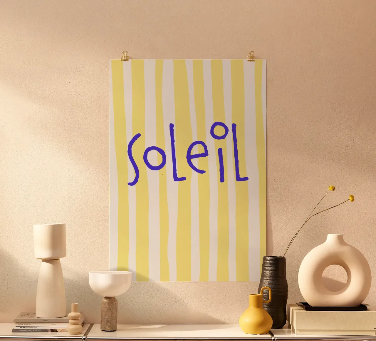 Soleil. poster da FRICKE DESIGN