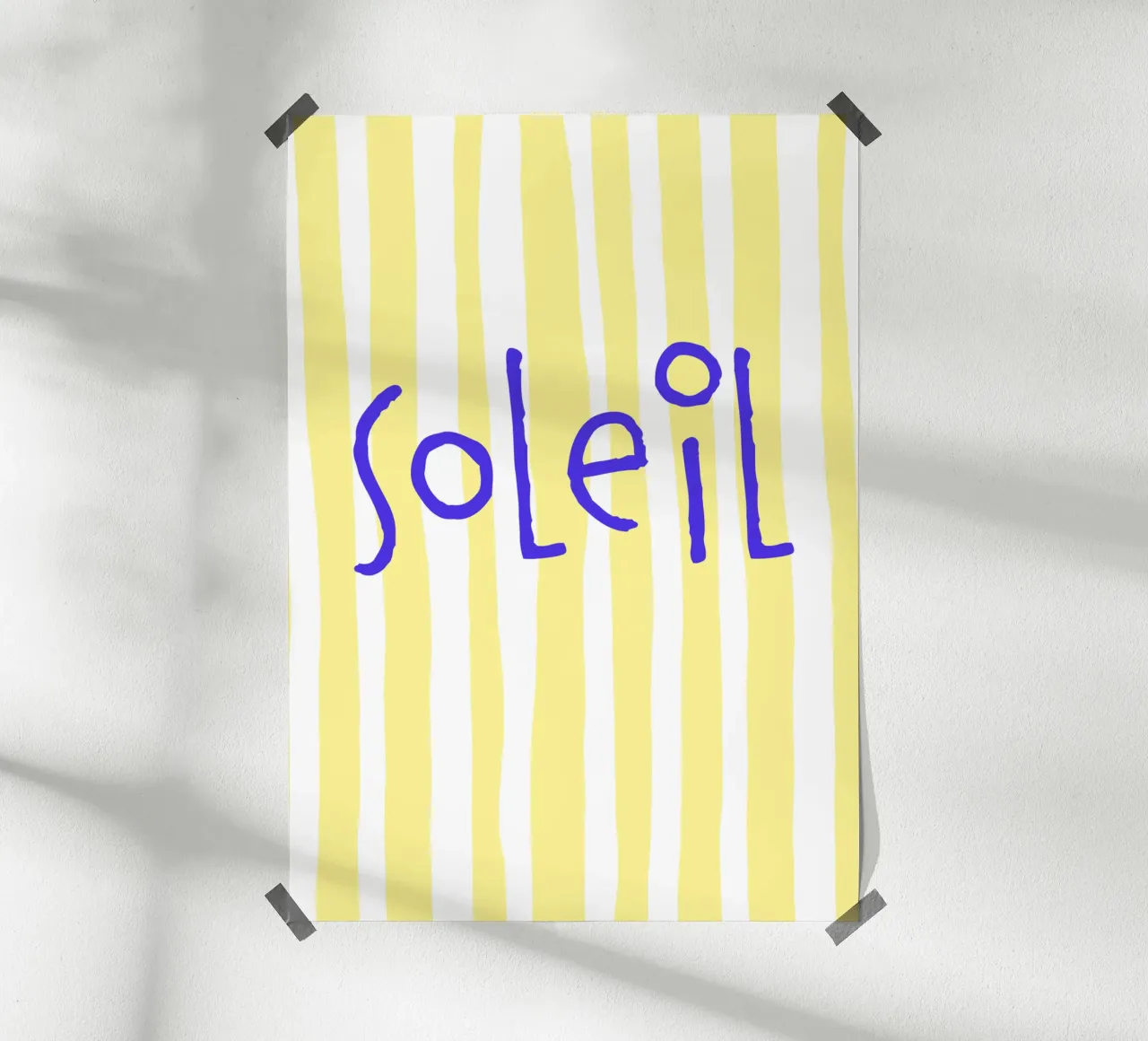 Soleil poster da FRICKE DESIGN