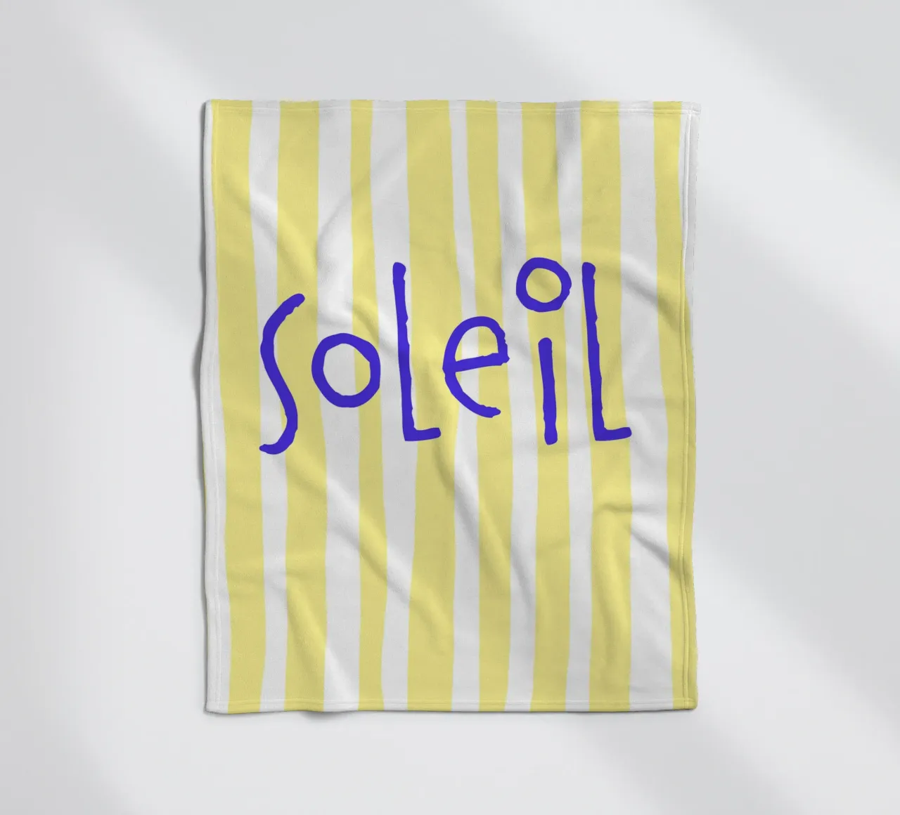 Soleil. coperta in pile da FRICKE DESIGN