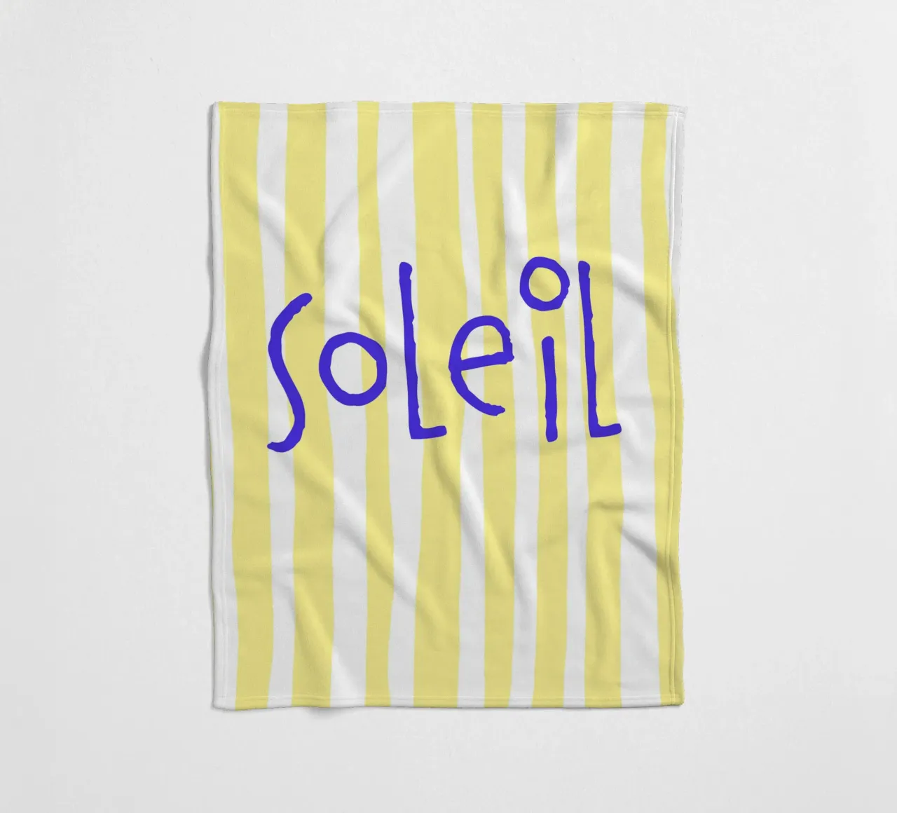 Soleil. coperta in pile da FRICKE DESIGN