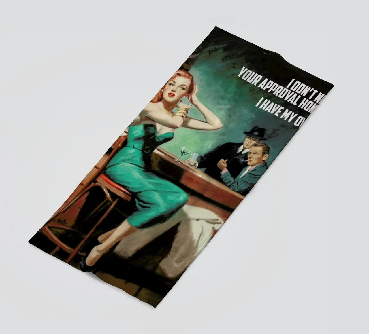 I Don't Need Your Approval telo mare da Gallery Print and Art Limited