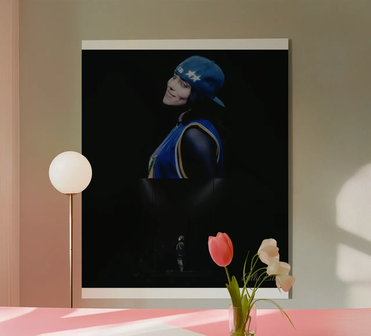 Smile Billie eilish plexiglas de AudioLibrary