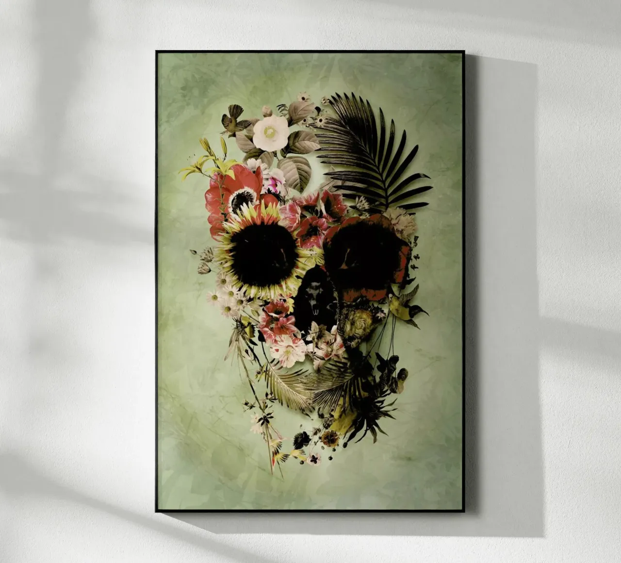 Garden Skull Light plexiglass da Ali Gulec