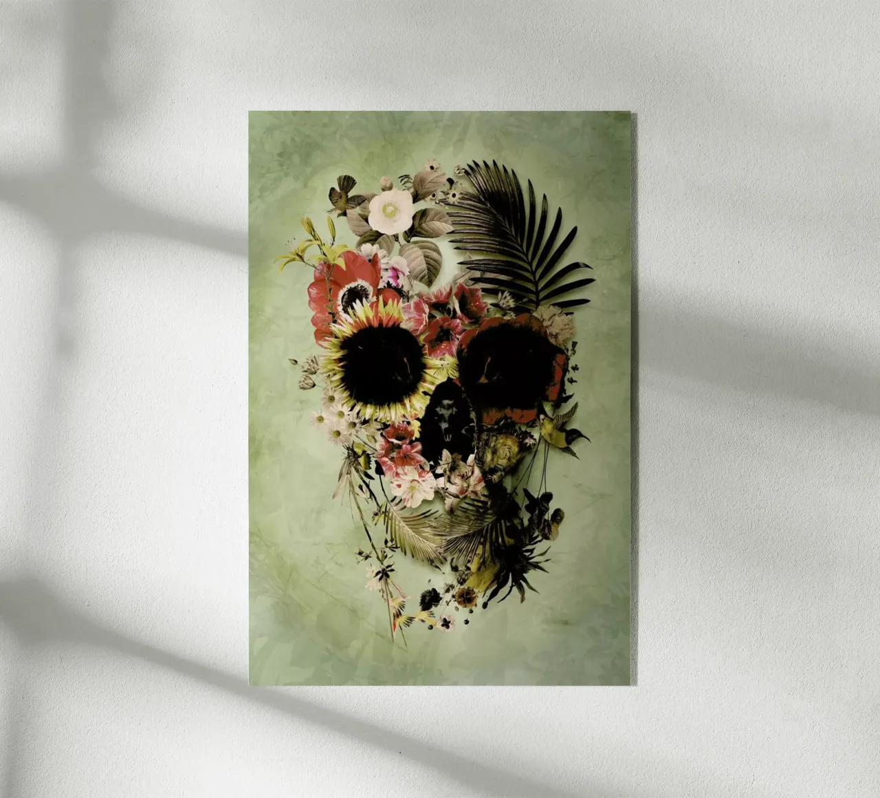 Garden Skull Light plexiglass da Ali Gulec