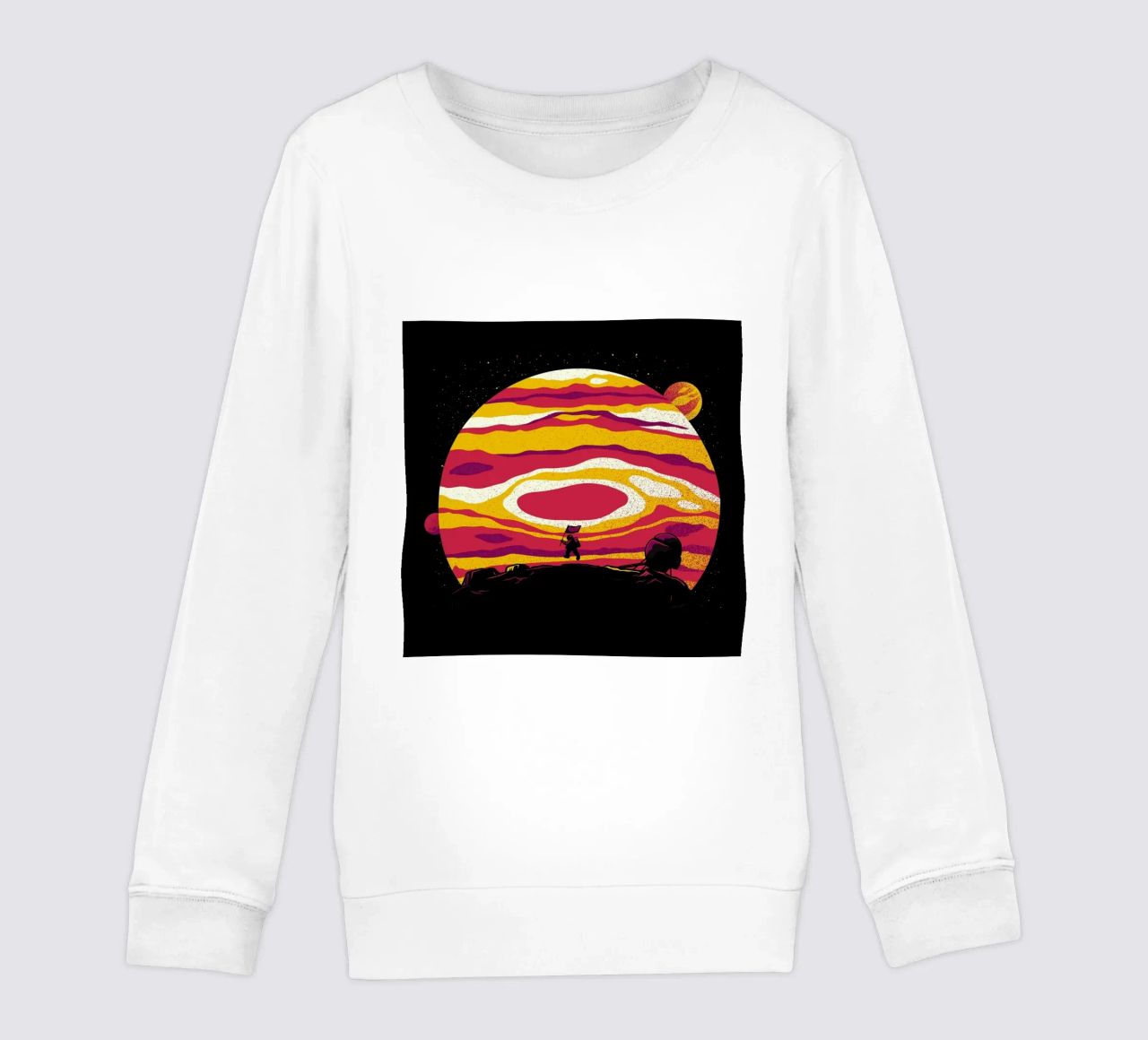 Explore Space Moon Astronaut kinder sweatshirt van Tobe Fonseca