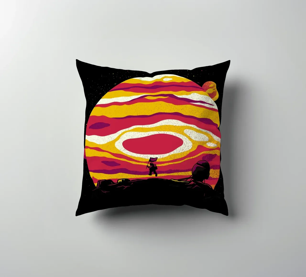 Explore Space Moon Astronaut cuscino da Tobe Fonseca
