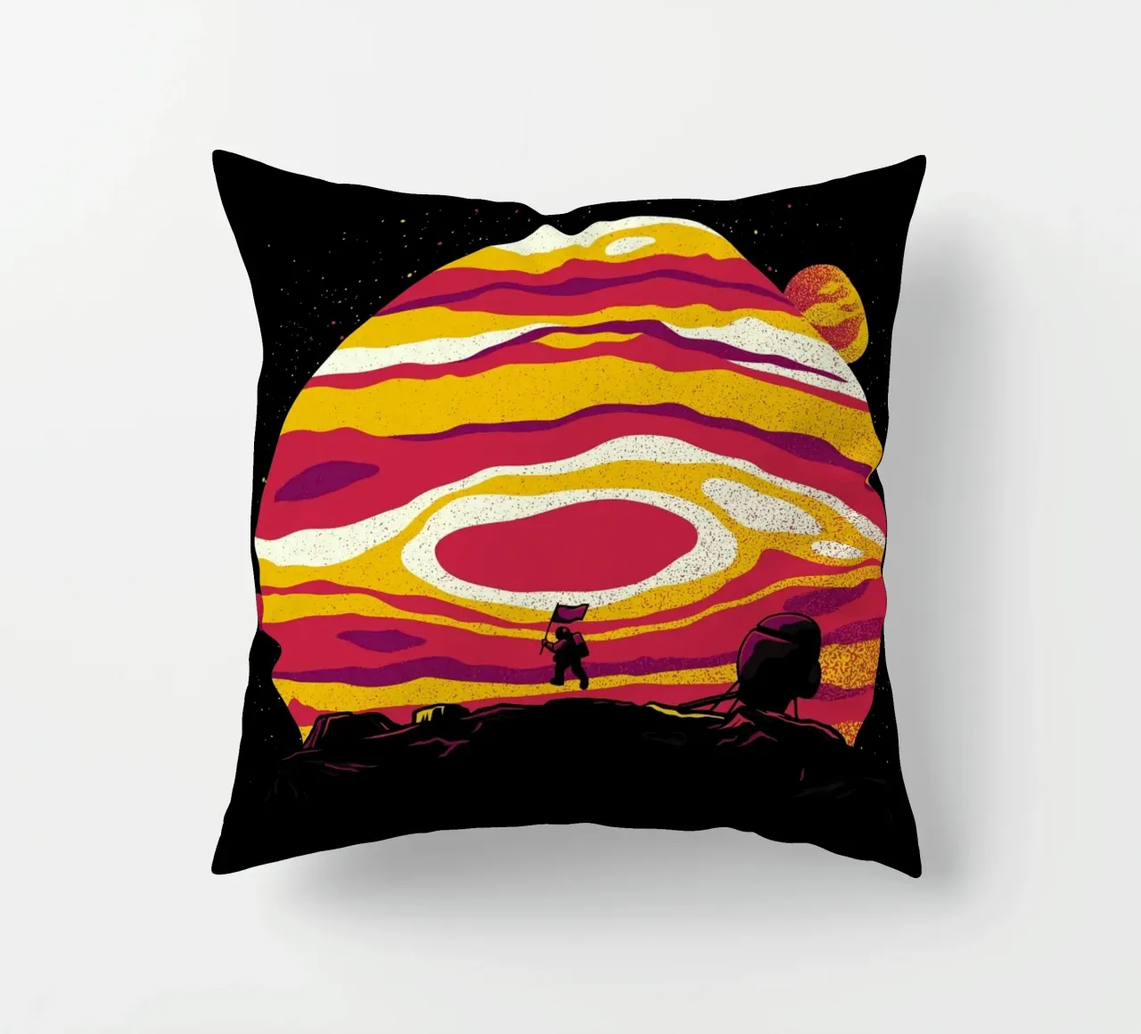 Explore Space Moon Astronaut cuscino da Tobe Fonseca