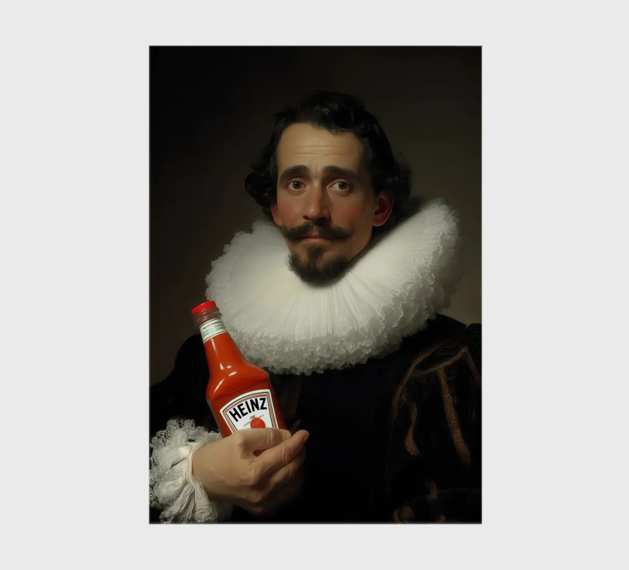 Duke Heinz | Baroque with a passion for ketchup notebook by Autofocus